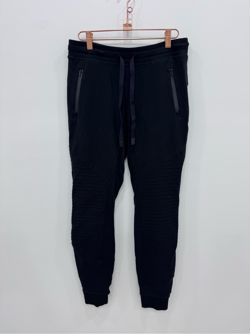 Alo moto jogger sweatpants black Sz Small - Picture 3 of 6